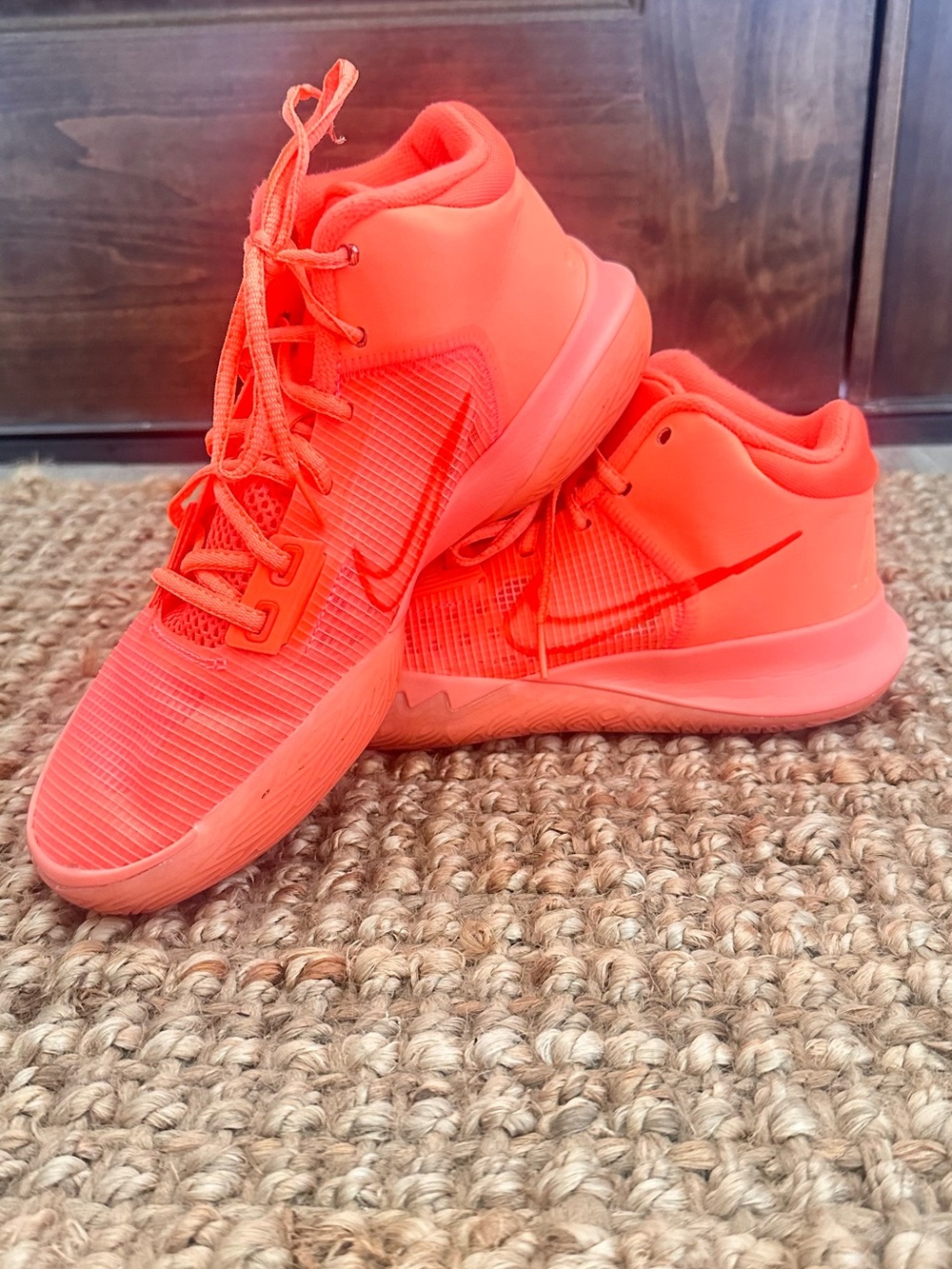 Nike Kyrie Flytrap 4 Bright Mango Basketball Shoes Men’s Size 8